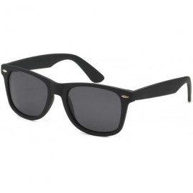 Sport Sunglasses Classic 80's Vintage Style Design - Black Matte - CQ189QRUNM9 $8.40