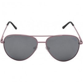 Aviator Unisex Salt_Tay Polarized Aviator Sunglasses - Pink - CP18MCKZILN $22.83