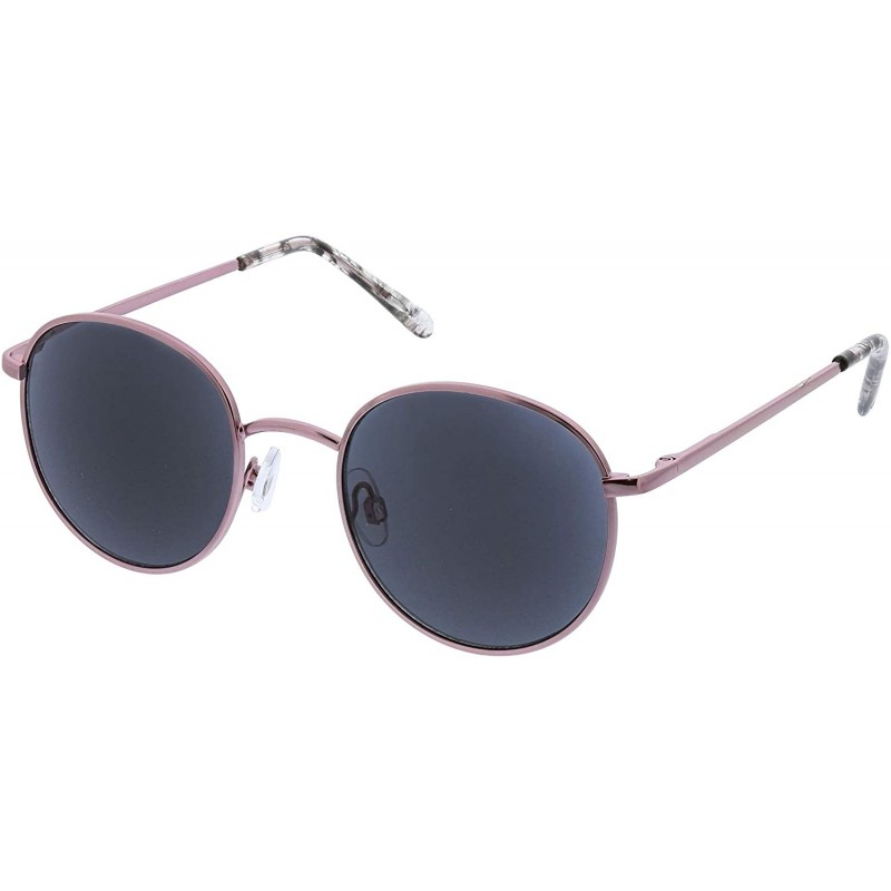 Round The Good Life Round Reading Sunglasses- Rose Gold/Gray Tortoise- 49 mm + 2.5 - CZ18X83K0W0 $9.53