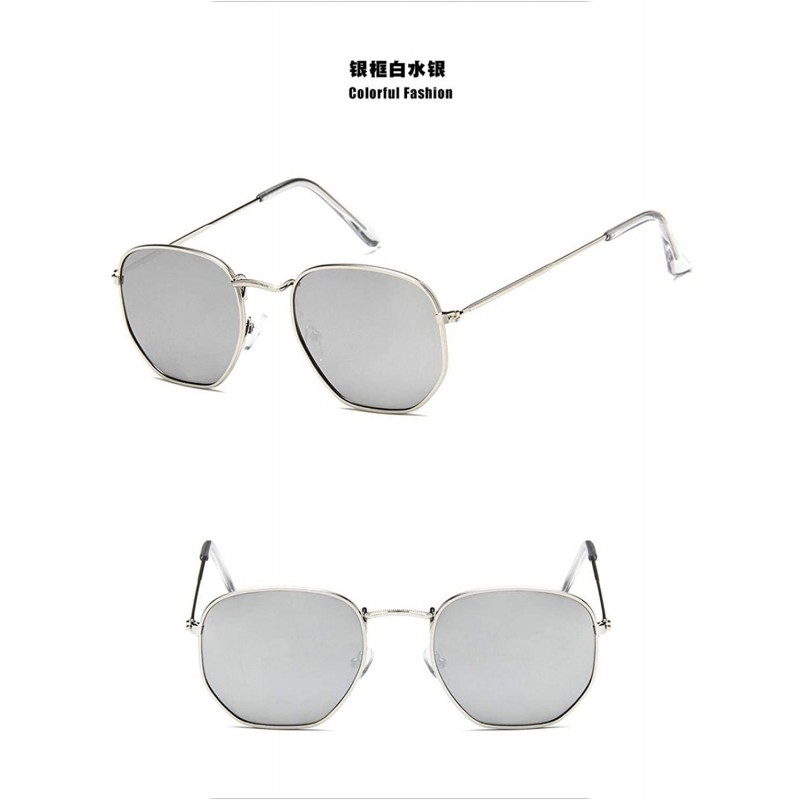 Square Women Retro Polygonal Tinted Color Lens Sunglasses Cute Sexy Eye Vintage Pink Lenses Square Sun Glasses - CY197Y7HRWR ...