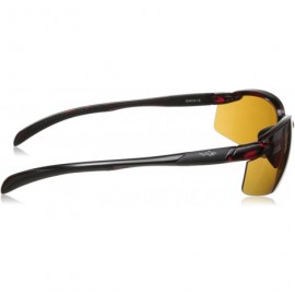 Sport G4018 Rimless Sunglasses - Dark Demi Amber & Black - CF11LDRAX5R $28.06