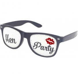 Wayfarer Wedding Classic Sunglasses Hen Groom Bride (Hen Party) - CL129V9BSCV $8.01