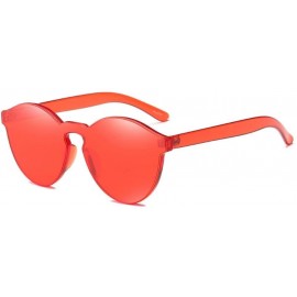 Square Rimless Integrated Glasses - CJ18DQRG97G $7.24