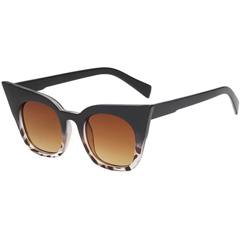 Cat Eye Womens Man Cat Eye Rapper Sunglasses Vintage Retro Eyewear Unisex - G - C818TRA44RM $11.31