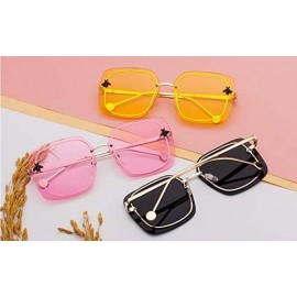 Aviator New Season Ladies Fashion Sunglasses Plastic Durable Frame UV Protection HD Lenses with Case for Driving Cycling - CG...