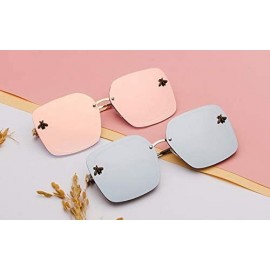 Aviator New Season Ladies Fashion Sunglasses Plastic Durable Frame UV Protection HD Lenses with Case for Driving Cycling - CG...