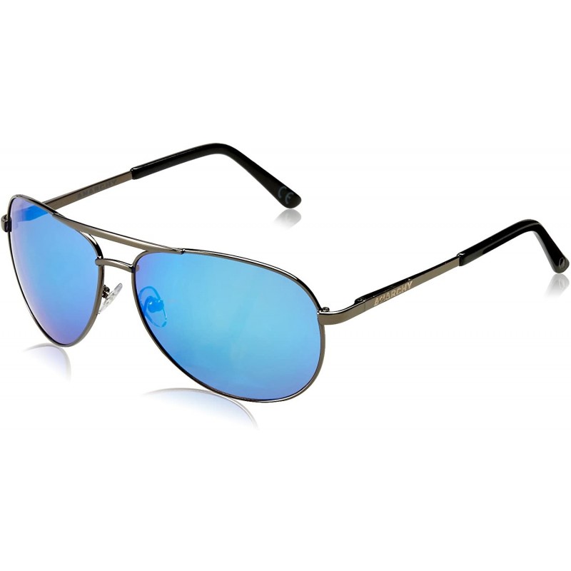 Aviator Men's Air Boss Aviator Sunglasses - Gun - C211JE6FSCD $18.97