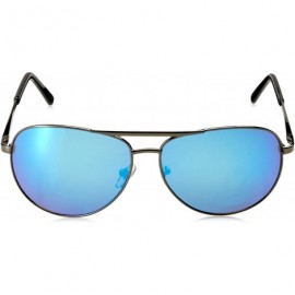 Aviator Men's Air Boss Aviator Sunglasses - Gun - C211JE6FSCD $18.97