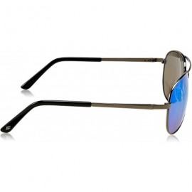 Aviator Men's Air Boss Aviator Sunglasses - Gun - C211JE6FSCD $18.97