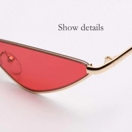 Sport Women Vintage Sunglasses Retro Eyewear Fashion Radiation Protection Valentine's Day gift - C - CC18O937YE3 $10.33