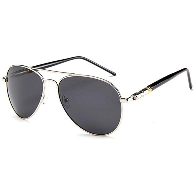 Aviator Sunglasses New Fashion Metal Frame Pilot Polarized UV400 Outdoor Drive 2 - 3 - CD18YZWT2RH $12.51