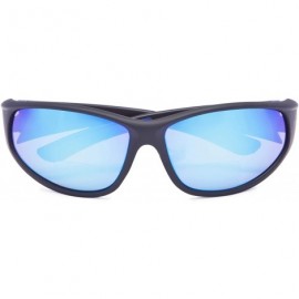 Sport Sports Bifocal Sunglasses UV 400 Protection Reading Sunglasses - Blue-mirror - CN18NOA3GRZ $8.08