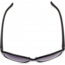 Square P8419/S Square Sunglasses - Black & Gray Gradiant Polarized - C011J8PD3OZ $44.56