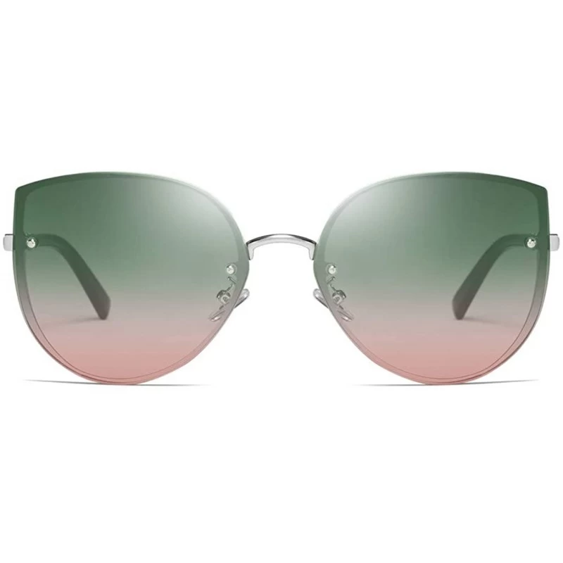 Oversized Vintage Retro Glasses Unisex Big Frame Sunglasses Eyewear - E - CO18TTS748U $9.47