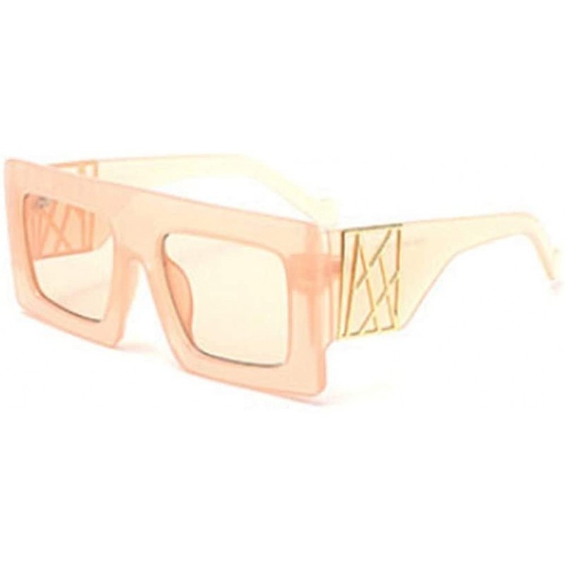 Oversized Oversized Sunglasses Arrival Vintage Designer - C4 - CZ197ZRAZK5 $9.38