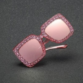 Cat Eye Sunglasses for Women Diamond Cat Eye Vintage Sunglasses Retro Oversized Glasses Eyewear - B - CH18QMXE24O $12.14