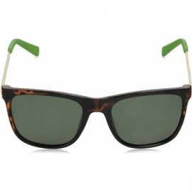 Rectangular Men's N3630sp Rectangular Sunglasses - Matte Dark Tortoise/Grey Polarized - CH18KMAWYDN $62.32