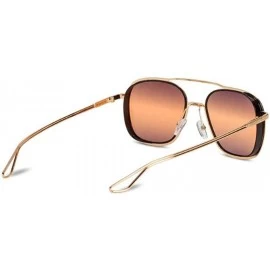 Aviator Fashion 2019 new sunglasses - ladies sunglasses - double beam sunglasses - A - CK18S9HWU8R $41.88