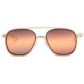 Aviator Fashion 2019 new sunglasses - ladies sunglasses - double beam sunglasses - A - CK18S9HWU8R $41.88