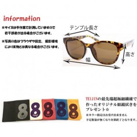 Oversized Japan Quality Sunglasses Unisex Triple UV protection Japan Standard Lens - Black/Smoke Type C - CI17YXUNLMI $17.22