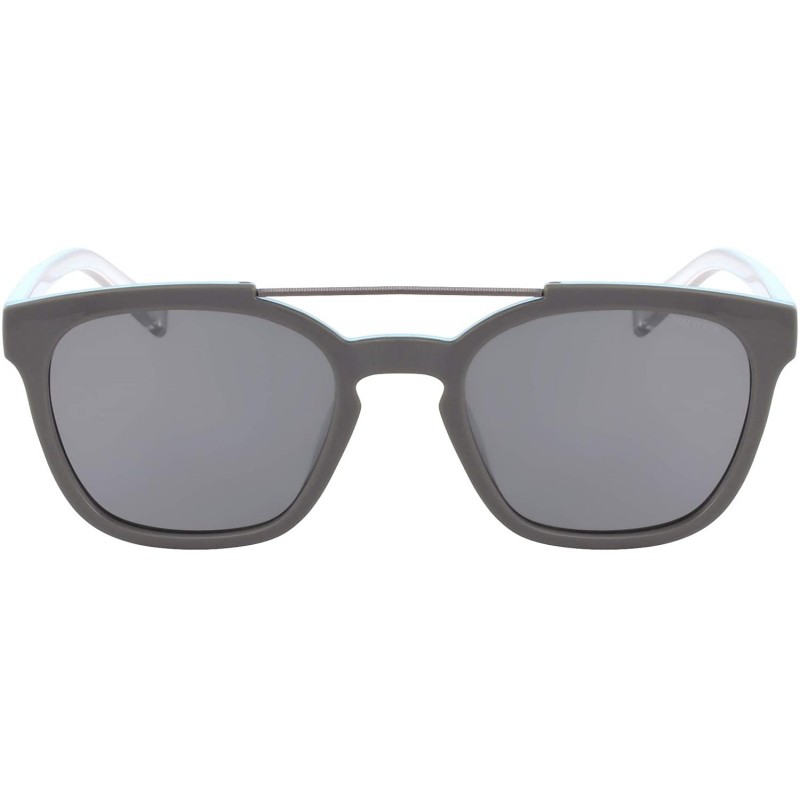 Rectangular Men's N3638sp Rectangular Sunglasses - Dark Grey/Grey Polarized - C618Q08K388 $50.57