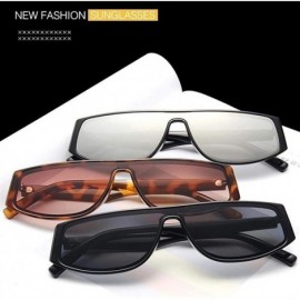 Cat Eye Women Men Vintage Cat Eye Sunglasses Classic Brand Rectangle Sun Glasses Fashion Yellow Red Eyewear - CD199OK2HCA $9.82