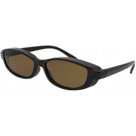 Rectangular Smallest Fit Over Sunglasses F13 - Tortoise Frame-brown Lenses - CD186X6DI5G $15.25