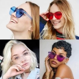 Round Unisex Fashion Candy Colors Round Outdoor Sunglasses Sunglasses - Light Purple - CY1905SUGEW $16.83