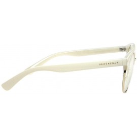 Aviator "The Angelou" Blue Light Blocker Readers - Ivory - C818S7KUOTE $28.98