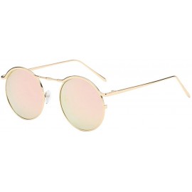 Rimless Sunglasses Vintage Oversized Glasses Eyewear - B - C018QR6SUHZ $7.90