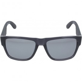 Rectangular CA5002/S Rectangular Sunglasses - Transparent Gray & Multi Zan - CE11C3MXXTF $44.34