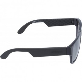 Rectangular CA5002/S Rectangular Sunglasses - Transparent Gray & Multi Zan - CE11C3MXXTF $44.34