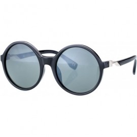 Oversized Classic Retro Fashion Sunglasses For Women - Oversized Round Lens - FDA Standard UV400 - C5182XCLXQ8 $15.51