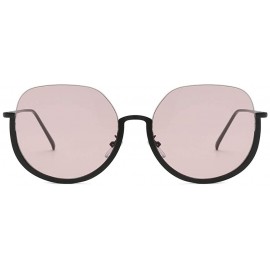 Rimless Men Women Sunglasses Fashion Irregular-shaped Eyeglasses Trendy Vintage Retro Personality Metal Sun Glasses - CP196IX...