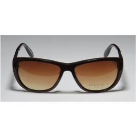 Cat Eye 7120k Womens/Ladies Cat Eye Full-rim Gradient Lenses Sunglasses/Sun Glasses - Brown / Blue - CS11BOKF27N $31.91