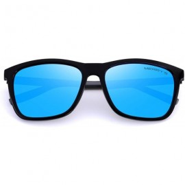 Rectangular Polarized Sunglasses for Women Aluminum Men's Sunglasses Driving Rectangular Sun Glasses for Men/Women - CJ18IA3I...