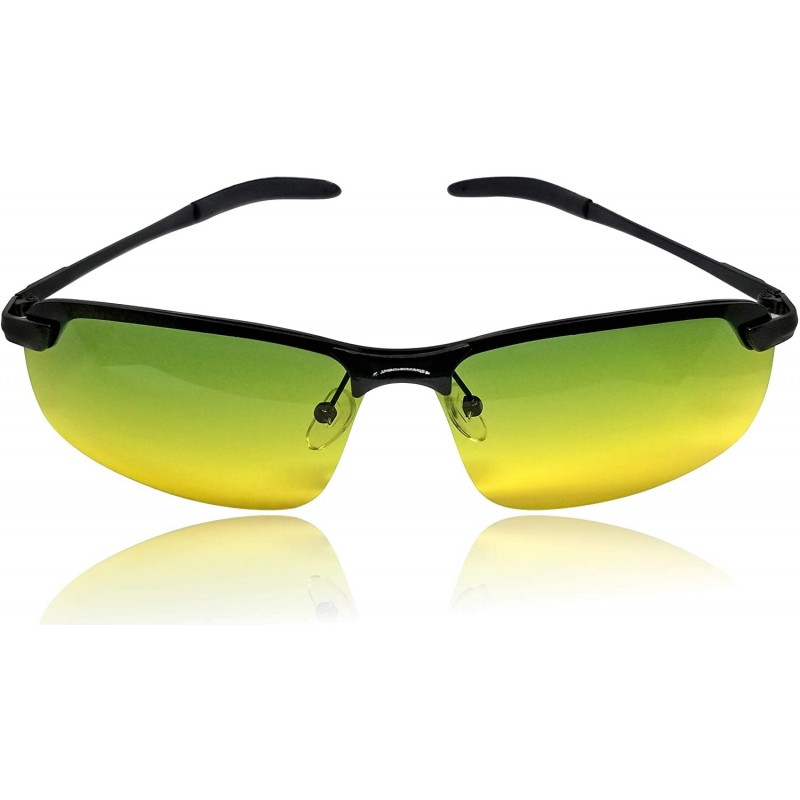 Rimless UV400 TAC Polarized Trendy Sunglasses - CH18HR02CLU $12.66