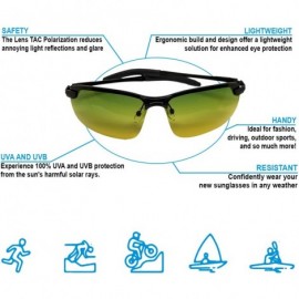 Rimless UV400 TAC Polarized Trendy Sunglasses - CH18HR02CLU $12.66