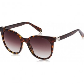 Square Women's Pld4062/S/X Square Sunglasses - Dkhavana - C718C54NHM7 $44.28