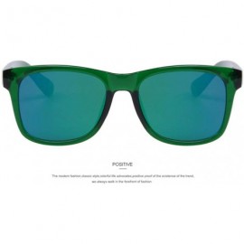 Oversized 2019 New Fashion Men Women Sunglasses Summer Cool Sunglasses Unique C01 Green - C05 Blue - CX18YZWHXZM $9.84