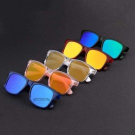 Oversized 2019 New Fashion Men Women Sunglasses Summer Cool Sunglasses Unique C01 Green - C05 Blue - CX18YZWHXZM $9.84