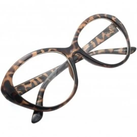 Cat Eye Cat Eye Sunglasses Diva Designer Womens Fashion Eyewear Eye Glasses - Leopard 1 41637 - CB18DO6OGAA $11.76