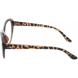 Cat Eye Cat Eye Sunglasses Diva Designer Womens Fashion Eyewear Eye Glasses - Leopard 1 41637 - CB18DO6OGAA $11.76