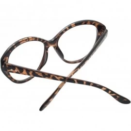 Cat Eye Cat Eye Sunglasses Diva Designer Womens Fashion Eyewear Eye Glasses - Leopard 1 41637 - CB18DO6OGAA $11.76