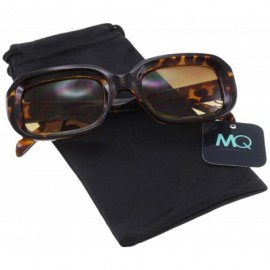 Square Wiz - Concave Unisex Sunglasses with Microfiber Pouch - Tortoise / Smoke - CH18IILK3AZ $11.87