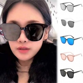 Oversized Vintage Harajuku Lightweight Oversized Sunglasses - White - C0196I0QDTH $10.75