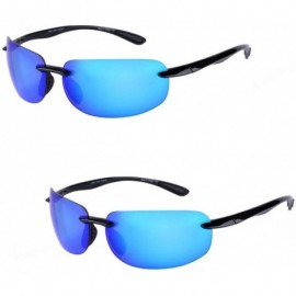 Sport Lovin Polarized Outdoor Reading Sunglasses - Open Road Blue - C5184IENCTW $37.62