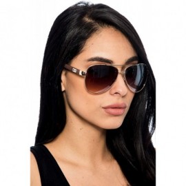 Cat Eye Sunglasses for Women Oversized Eyewear Fashion - Assorted Styles & Colors - C818UX7RXDC $7.66