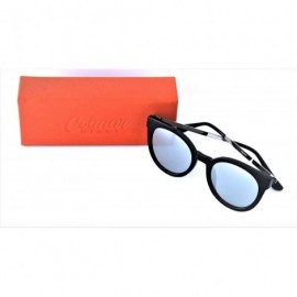 Cat Eye Cat Eye Women Sunglasses plus Luxury Case and Cleaning Cloth - Silver - Black - Golden - CQ18D9AYSQ9 $20.90