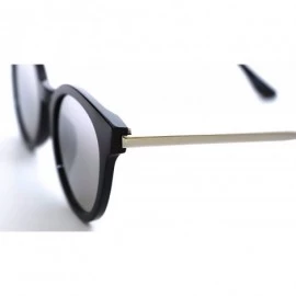 Cat Eye Cat Eye Women Sunglasses plus Luxury Case and Cleaning Cloth - Silver - Black - Golden - CQ18D9AYSQ9 $20.90